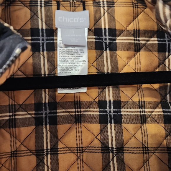 Women's Chico Vest Black Size1 - Picture 2 of 2